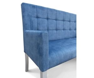 Oparcie ławki zbliżenie, zoom.