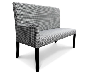 Ławka z jednym podłokietnikiem