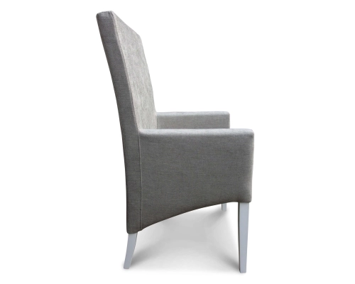 Fotel skośny z oparciem gładkim. Wysokość 108cm