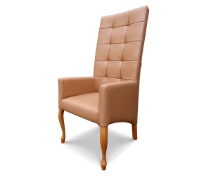 Fotel Ludwik skośny wysoki