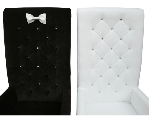 Wytworne fotele dla młodej pary w Luksusowym stylu