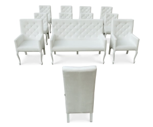 Komplet mebli do sali ślubów