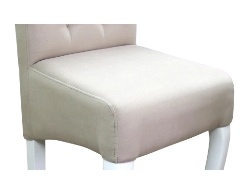 Hoker Ludwik skośny z oparciem pikowanym w karo