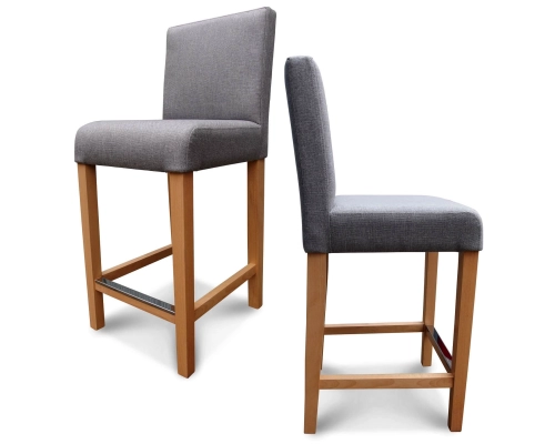 Hoker wąski prtosty z oparcziem gładkim niepikowanym