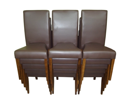 Krzesła sztaplowane