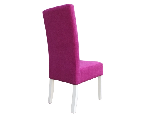 Krzesło restauracyjne grube z oparciem pikowanym kryształkami