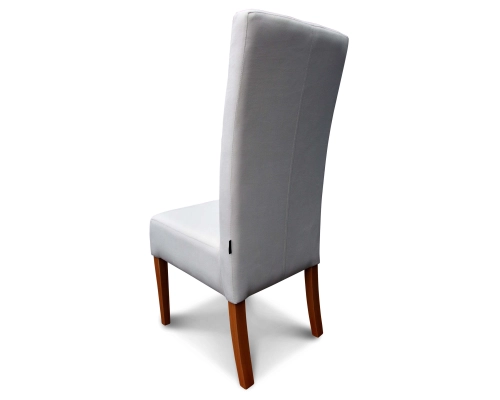 Krzesło restauracyjne grube z oparciem pikowanym w karo