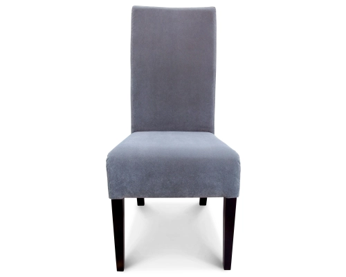 Krzesło skośne z oparcikem gładkim niepikowanym o wysokości 108cm od podłogi