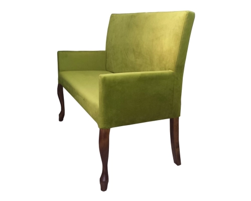 Ławka Ludwik profil prosty z gładkim oparciem