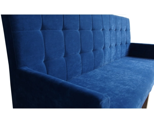 Ławka prosta z podłokietnikami. Wysokość całkowita 98cm