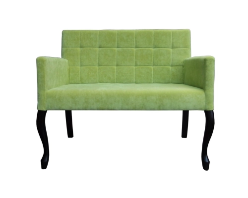 Ławka Ludwik z oparciem pikowanym w kwadraty