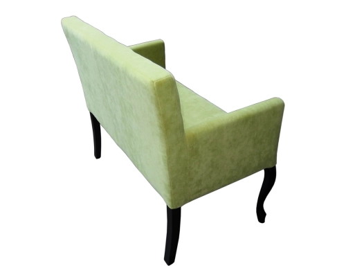 Ławka Ludwik z oparciem pikowanym w kwadraty