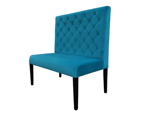 Loża pikowana - ławka tapicerowana do restauracji.