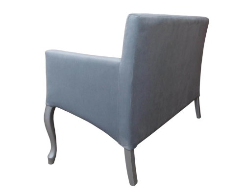 Ławka tapicerowana z oparciem pikowanym kryształkami