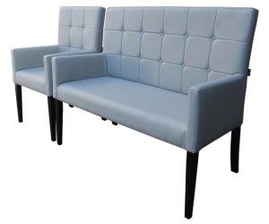 Komplet do restauracji. Wysokość 98cm.