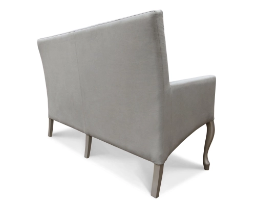 Stylowa ławka Ludwik do restauracji do przedpokoju.