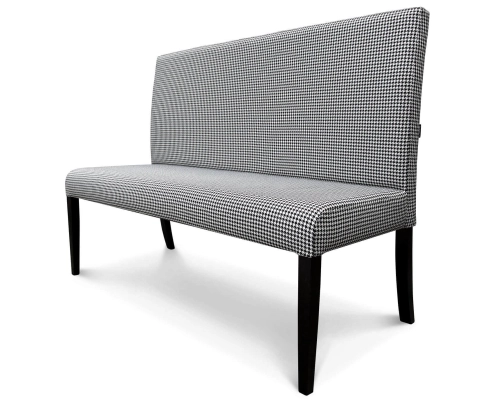 Ławka prosta bez podłokietników, środkowa część modułu.