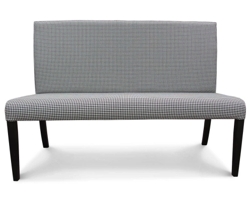 Ławka prosta bez podłokietników, środkowa część modułu.