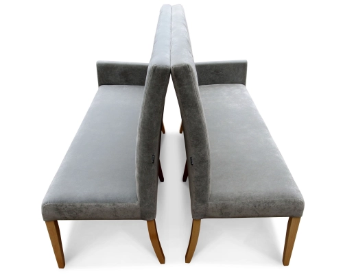 Ławka modułowa do restauracji do korytarza.