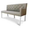 Modułowe ławki z oparciem do restauracji do poczekalni.