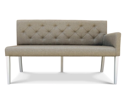 Modułowe ławki z oparciem do restauracji do poczekalni.