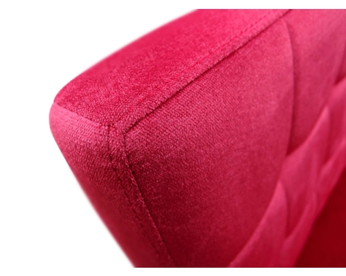 Ławka tapicerowana z oparciem i z podłokietnikami