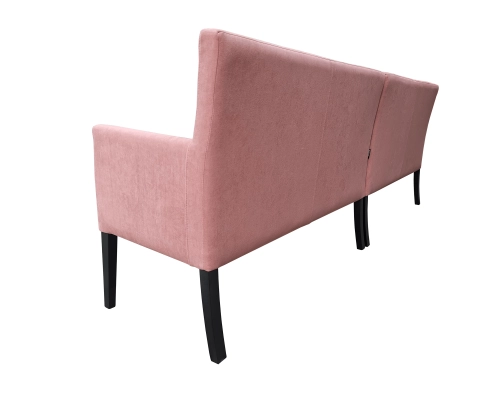 Tapicerowana ławka do restauracji, ławka modułowa.