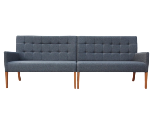 Tapicerowana ławka do restauracji, ławka modułowa.