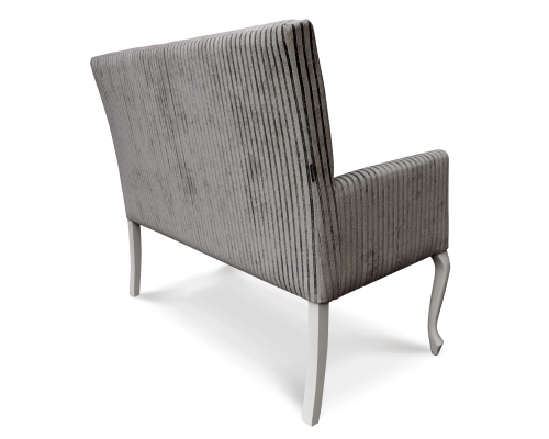 Ławka Ludwik profil prosty z gładkim oparciem