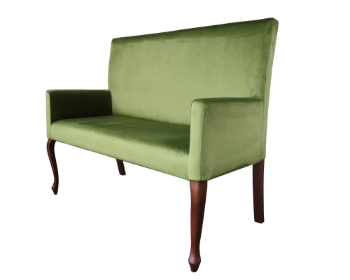 Ławka Ludwik profil prosty z gładkim oparciem