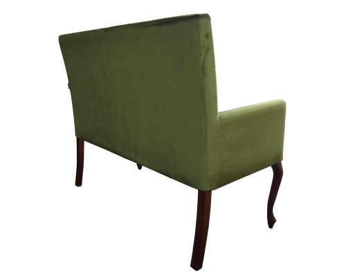 Ławka Ludwik profil prosty z gładkim oparciem