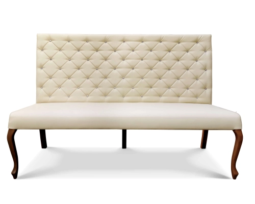 Ławka tapicerowana Ludwik bez podłokietników