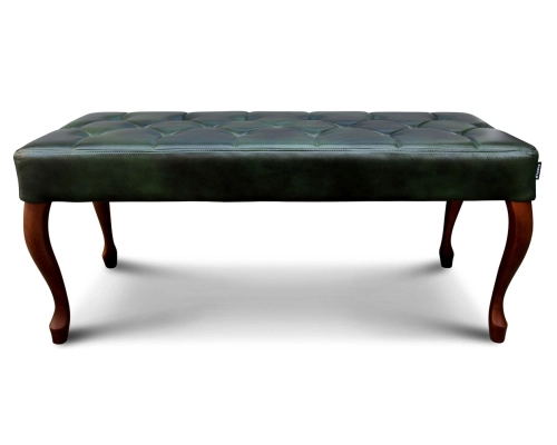 Skórzana pufa Ludwik