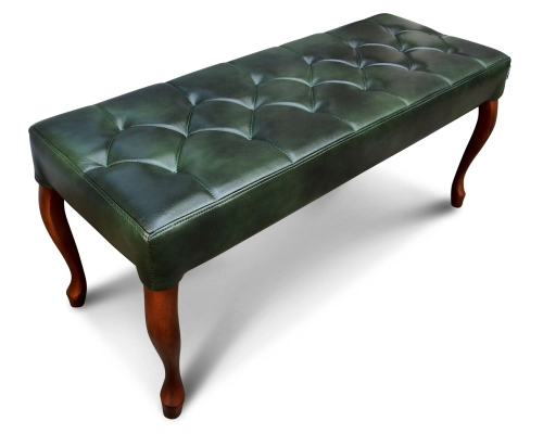 Skórzana pufa Ludwik