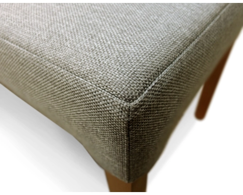 Pufa ptosta wąska z siedziskiem gładkim, niepikowanym