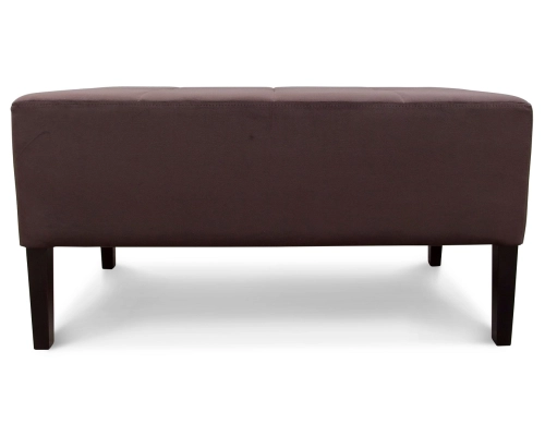 Pufa gruba do przedpokoju pikowana w kwadraty