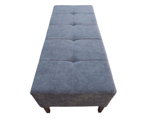 Pufa gruba pikowana w kwadraty