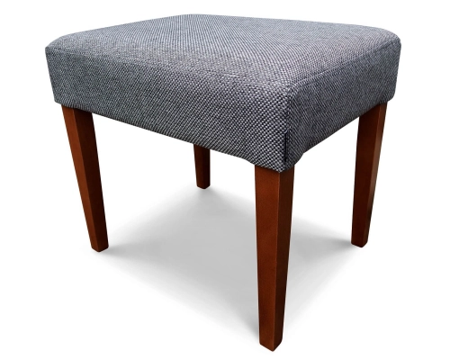 Pufa wąska z siedziskiem gładkim