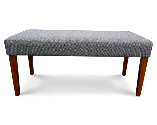 Pufa wąska z siedziskiem gładkim