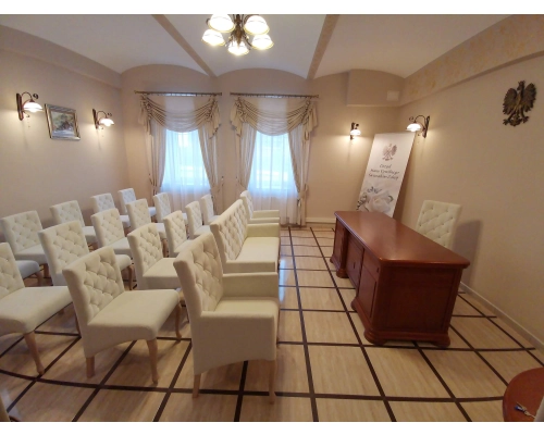 Krzesła ślubne - Sala ślubów Świeradów Zdrój