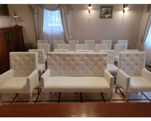 Krzesła ślubne - Sala ślubów Świeradów Zdrój