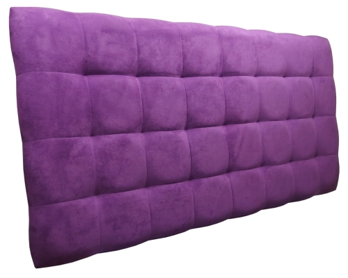 Zagłówek naciągany pękaty pikowany w kwadraty