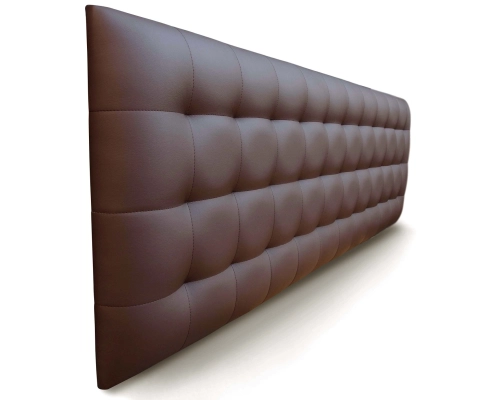 Zagłówek standardowy nasiągany pikowany w kwadraty.